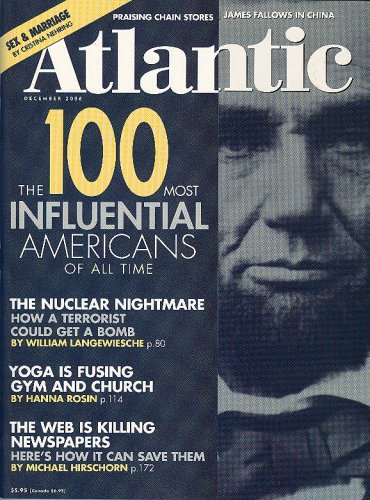 Atlantic Monthly, December 2006 Issue