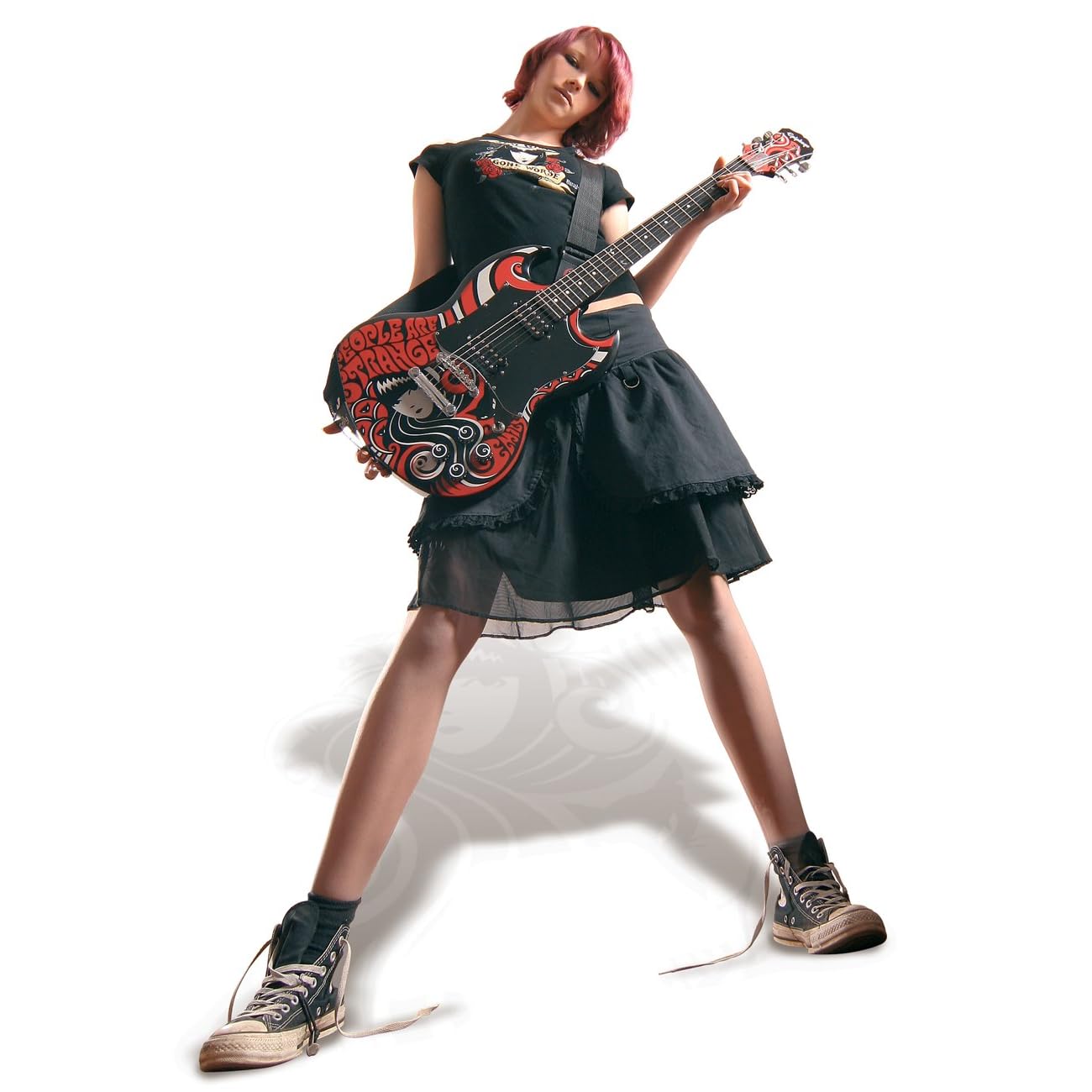 Epiphone Emily The Strange G-310,国外代购,日