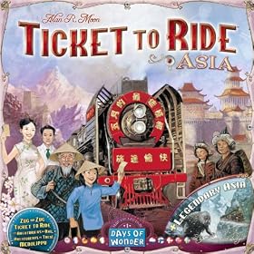 Ticket to Ride Board Game Asia Map Collection (Volume 1)