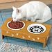 Unique Cat Food & Water Bowl for Feeding that precious pet