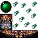 PA LED 10PCS #555 T10 1SMD LED Wedge Pinball Machine Light Top View Bulb Green-6.3V