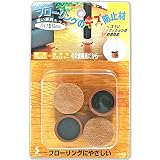 ソーゴ フローリングのキズ防止材 パイプ型 18mm 4個入 CF-600