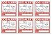 SecurePro Products 6 Dog Alert Safety Warning Window Door Stickers; in Case of Fire Notify Rescue Personnel to Save Dog