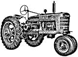 Farmall Tractor Rubber Stamp Vinage, Wm