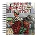ECOeverywhere Pike Place Picture Photo Album, 18 Pages, Holds 72 Photos, 7.75 x 8.75 Inches, Multicolored (PA11866)