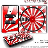 DJ Hero Skin Rising Sun Red fit XBOX 360 and PS3 (DJ HERO NOT INCLUDED)
