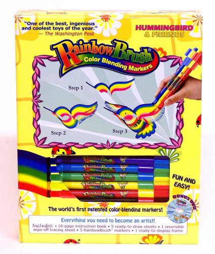 Childrens Toyshop  Toys : Rainbow Brush Hummingbird Box Kit