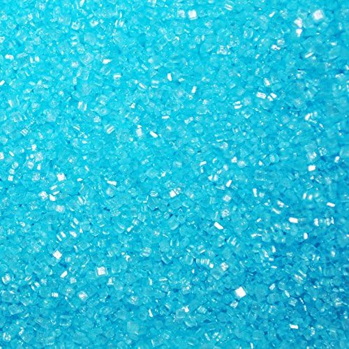 50g Blue Edible Sugar Cake Sprinkle Topping Disney Princess Frozen Fever
