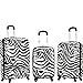 Rockland 3 Piece Safari Polycarbonate ABS Upright Set