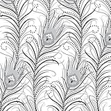 The Gift Wrap Company Deluxe Quality Gift Wrap Roll, Feather Luxe