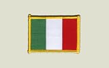 Écusson brodé Italie - 8 x 6 cm