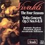 Vivaldi: The Four Seasons; Violin Concerti Op. 3 Nos. 6 & 8