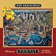 San Francisco 500pc 16x20 Jigsaw Puzzle by Eric Dowdle