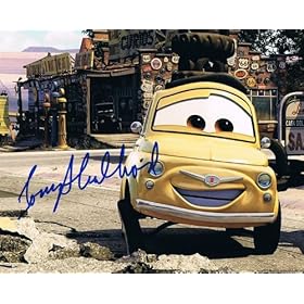  TONY SHALHOUB - Cars AUTOGRAPH Luigi Signed 8x10 Photo