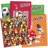 61wWZ8SineL. SL160  Kittrich Licensed M & Ms School Supply, Multi Pack, 5 Pieces (SKIT 1054 05AM)
