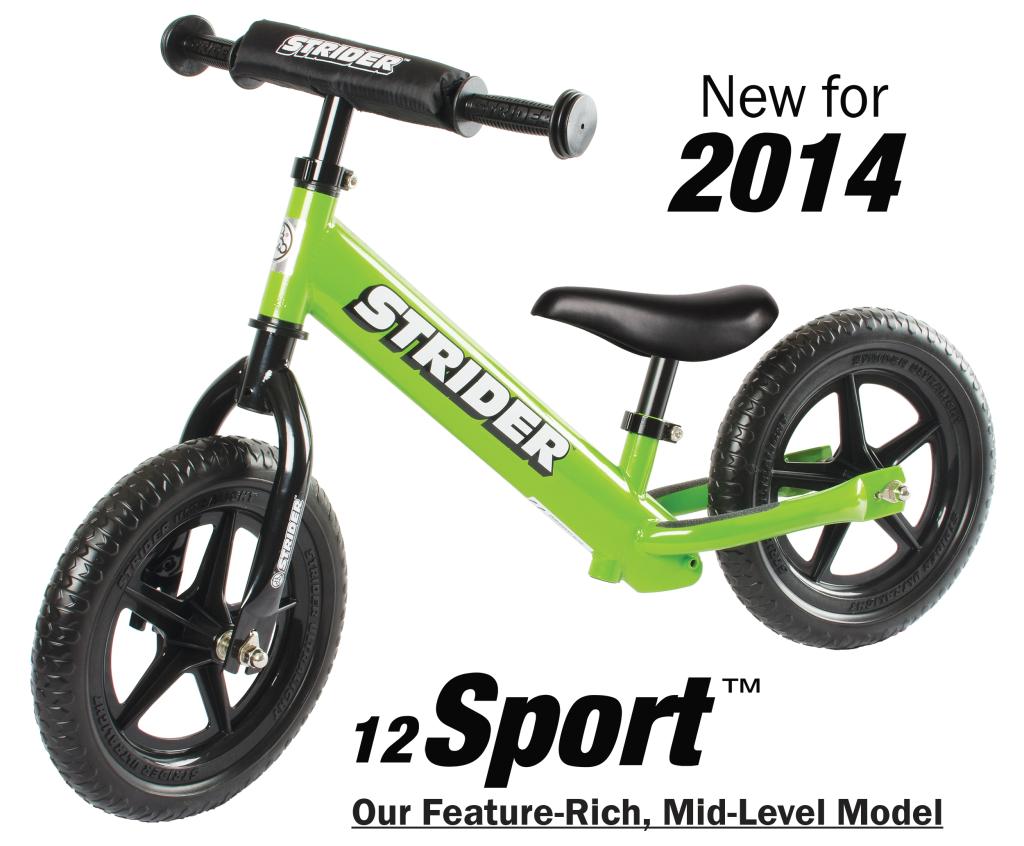 Strider 12 Sport NoPedal Balance Bike, For 18 mos. 5
