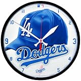 MLB Los Angeles Dodgers Round Clock Hat