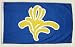 Drapeau Belgique Région Bruxelles-Capitale - 90 x 150 cm