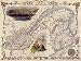 1800'S EAST CANADA NEW BRUNSWICK MONTREAL MAP SMALL VINTAGE POSTER REPRO