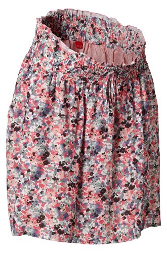ESPRIT Maternity Damen Umstandsmode Rock Normaler Bund, gebl&uuml;mt B84208, Gr. 42, Mehrfarbig Preisvergleich