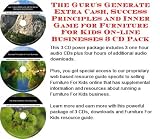 Indoor Furnitures item: The Mega How To Earn Extra Money, Marketing and Success Principles for Furniture For Kids On-line Biz Package (3 CDs)