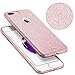 iPhone 7 Plus Case, Zuslab [Rosy Sparkle] Bling Luxury Glitter Cover, Dual Layer Fashion Protective Soft Rubber Flexible Ultra light Slim Case for Apple iPhone 7 Plus 2016 (Rainbow)