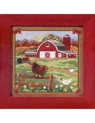 Country Morning - Beaded Cross Stitch Kit MH143205 - Buttons & Beads 2013 Autumn