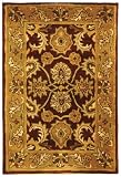 Safavieh Classic CL244A Burgundy 2' x 3' Handmade Wool Area Rug