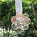 Ayygift Elegant Crystal Flower Magnetic Curtain Rope Tieback Wrap Holdbacks - Set of 2 Gem Collection Boxed (Gem-B)