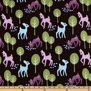 44-Wide-Michael-Miller-Pet-Deer-Brown-Fabric-By-The-Yard