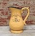 Tuscany Fleur De Lis Pitcher Color: Yellow