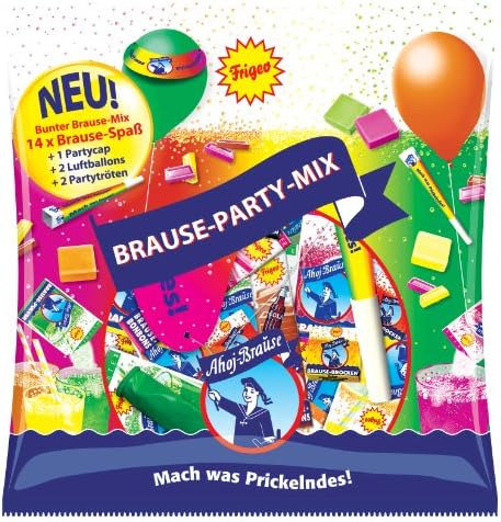 Frigeo Ahoj Brause Party Mix - Best of Ahoj Brause -1 bag -124g