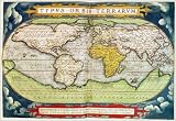Produkt-Bild: Poster / Kunstdruck Map charting Sir Francis Drake's in der Gr&ouml;&szlig;e (BxH): 60 x 40 cm von English S...