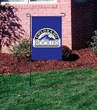 Party Animal Colorado Rockies New Decorative Mini Garden Flag