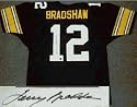 All About Autographs Aaa-76075 Terry Bradshaw Pittsburgh Steelers NFL Hand Signed Authentic Black Jersey