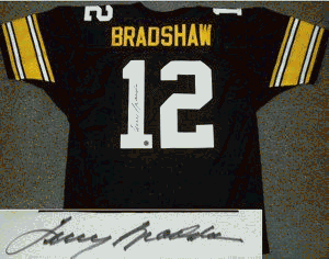 Terry Bradshaw Signed Jersey - Authentic - Autographed NFL Jerseys