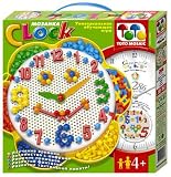 DEVELOPMENTAL GAME Clock Mosaic [You are holding in your hand a game that will give you the unique opportunity to help your child learn to recognize the time on a clock, to remember the numbers 1 through 12, and also to develop his visual-experiential thinking, visual and tactile memory, attentiveness, fine motor skills, mental orientation on a flat surface, creative abilities, imagination, and attention span]