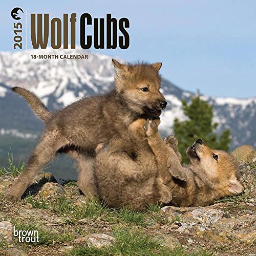 Wolf Cubs 2015 Small Wall Calendar