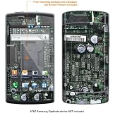 Protective Decal Skin Sticker for AT&T Samsung Captivate case cover captivate-102