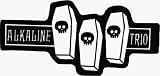 Alkaline Trio - Logo with 3 Coffins - Sticker / Decal