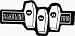 Alkaline Trio - Logo with 3 Coffins - Sticker / Decal