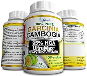 95% HCA (New Highest Potency) Pure Garcinia Cambogia Extract Slim - Maximum Strength Premium Formula Helps To Reduce Your Appetite & Lose Weight Faster Than Ever Making It The Best Weight Loss Supplement 90 Capsules TV Dr Recommended Diet Pills For Women & Men by Islands Miracle Plus The MUST HAVE 