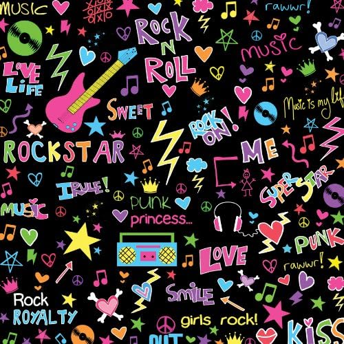 Sugar Tree Papers 12"X12"-Rock Star  25 per pack