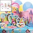 Disney Princess Fairy Tale Friends 8-Guest Deluxe Party Kit