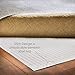 Linenspa Non-Slip Area Rug Pad - 2 x 4 Feet - Excellent Grip - Indoor - Rubberized, 2' x 4'