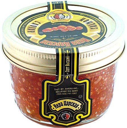 Red Pearl Salmon Caviar -Net WT 200g by Awers