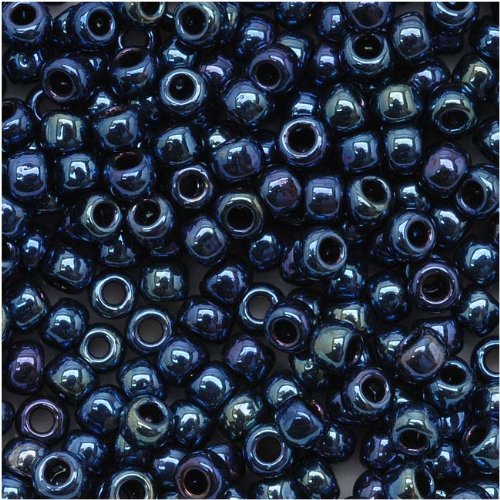 Toho Round Seed Beads 8/0 #88 'Metallic Cosmos' 8 Gram Tube