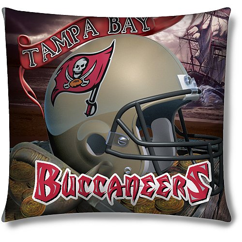 Northwest Tampa Bay Buccaneers Real Photo Throw Pillow