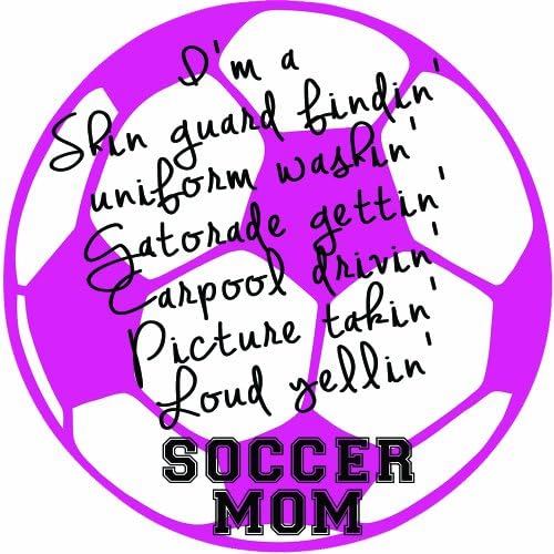 Soccer Mom Window Decal