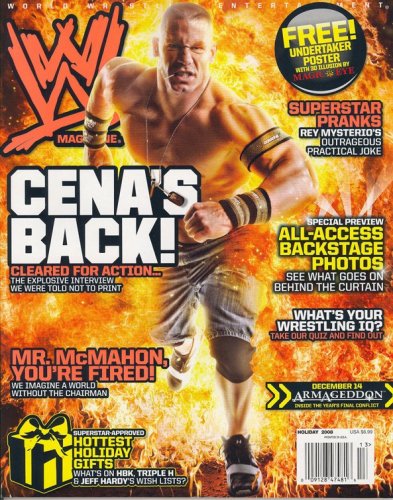 WWE, December 2008 Issue